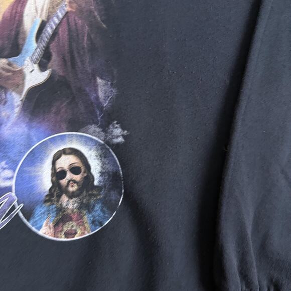 Jesus Has Rizzen Sweatshirt Mens 2XL Graphic Christian Christ Pullover Crewneck - Picture 4 of 11